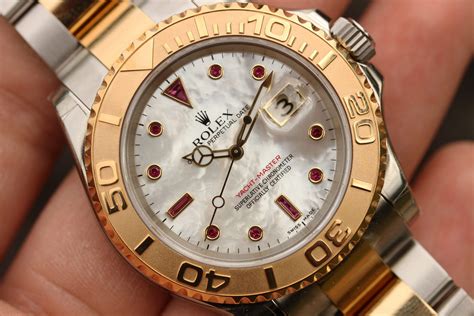 rolex yachtmaster mop dial|yacht master 16623.